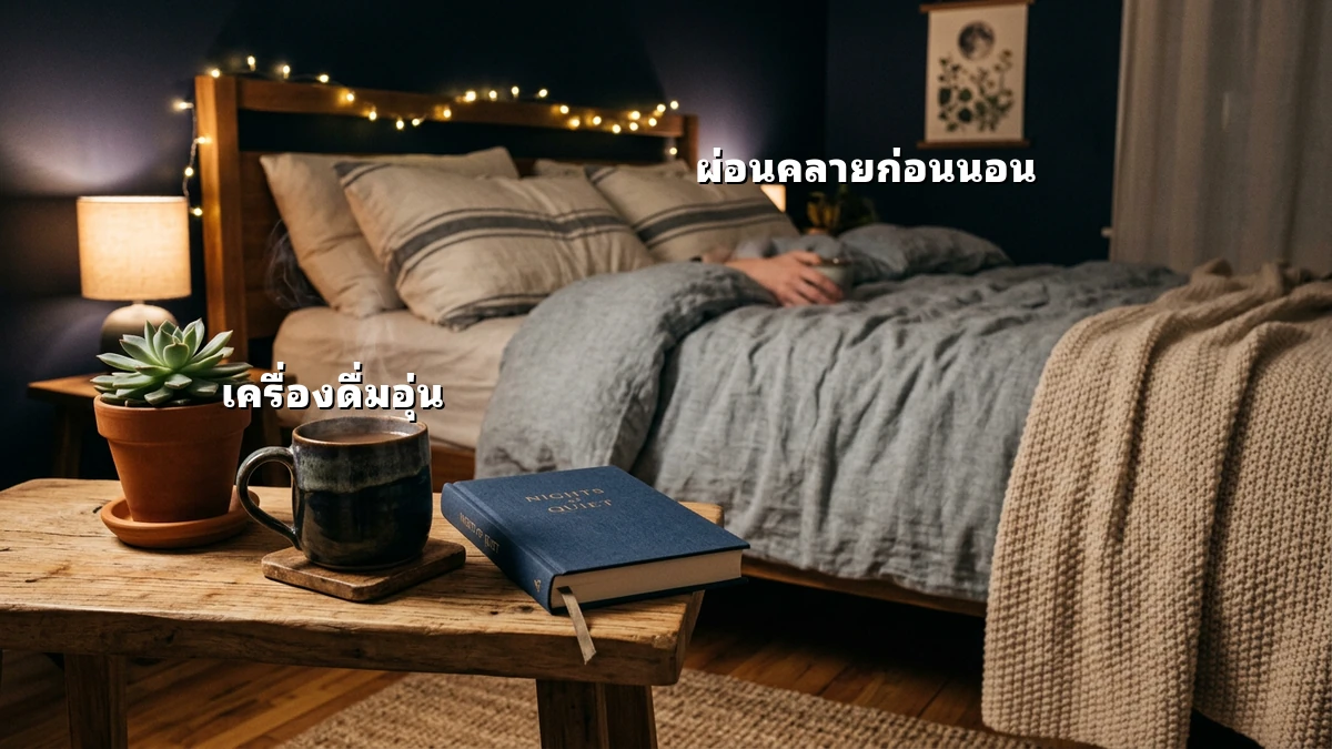 เครื่องดื่มอุ่นช่วยคนทำงานหลับง่ายขึ้น